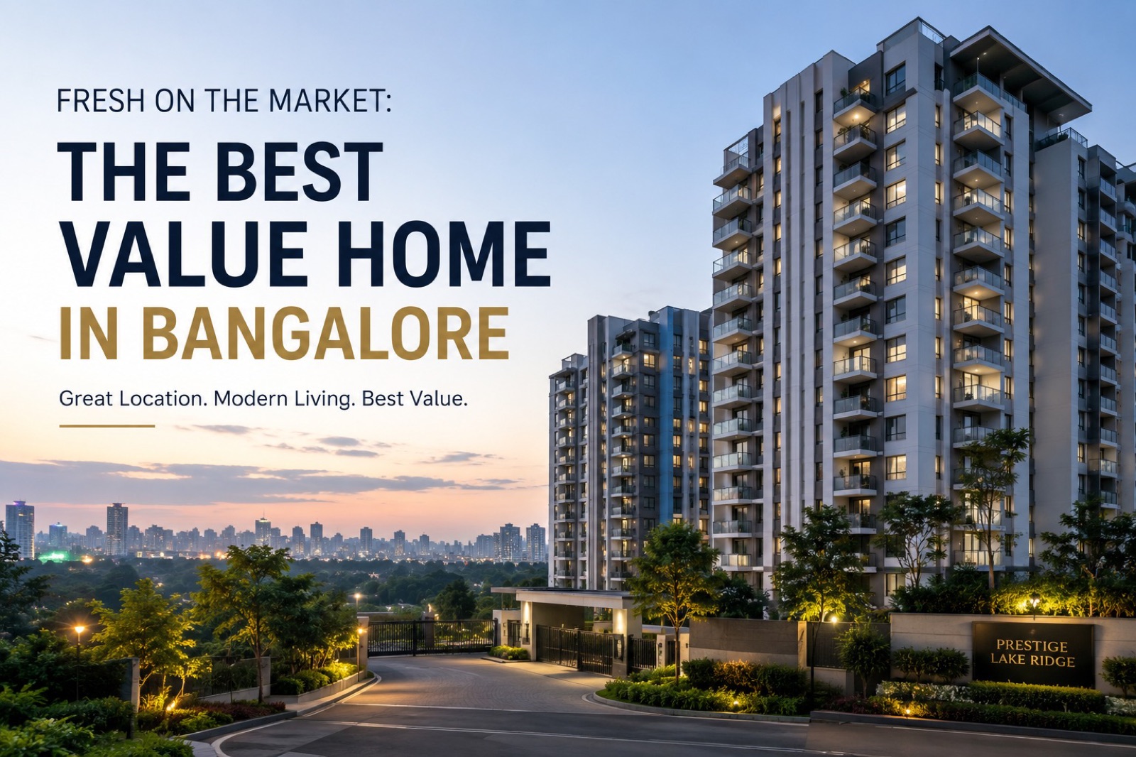Fresh on the Market: The Best Value Home in Bangalore